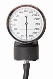 Single indicator for retro sphygmomanometer