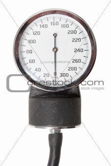 Single indicator for retro sphygmomanometer