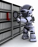robot filing documents