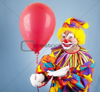 Clown with Balloon for You