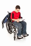 Disabled School Boy