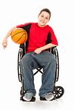 Disabled Teen Athlete