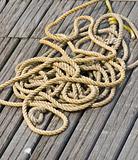 Ropes on deck