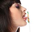  licking rainbow lollipop