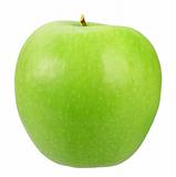 Single a green apple