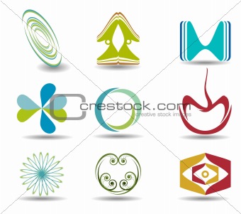 Abstract logo collection