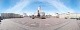 Helsinki cathedral square panorama(Finland)