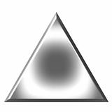 3D Silver Triangle 