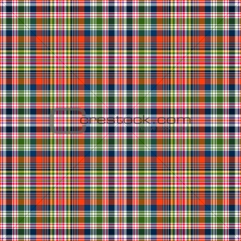 Seamless colorful checkered pattern
