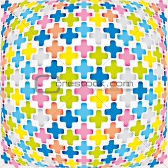 background vector mosaic
