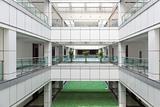 Atrium in an office building