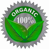 organic product label