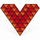 heart vector icon isolated