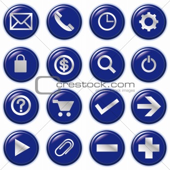 SET presentation icons symbol. vector