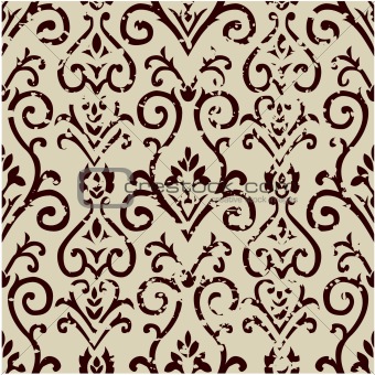 Vector Seamless Distressed Pattern