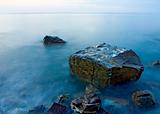 Stones in sea coast