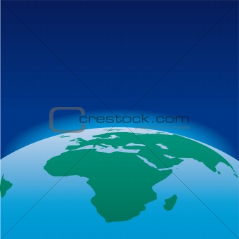 Globe concept vector illustration