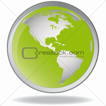 Globe concept vector illustration