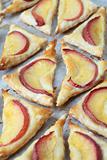 Puff pastry with nectarines