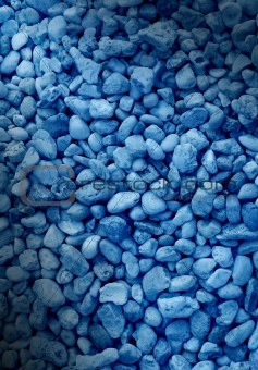 Smooth blue decorative stone background