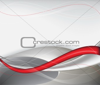 red tech abstract background composition