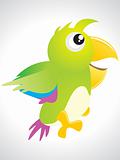 abstract colorful bird icon