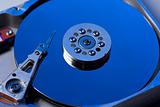 Blue hard disk
