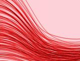Red waved background