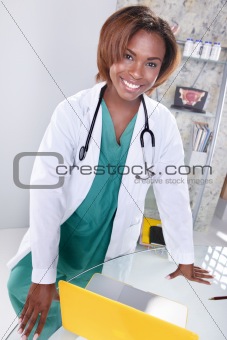 Pretty doctor