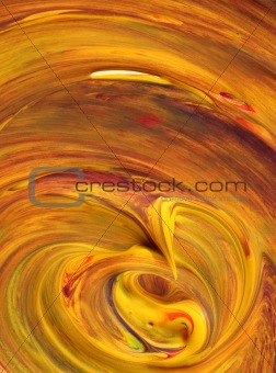 Abstract hand painted art