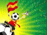 Spain Soccer Winner. 