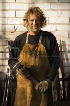 Metalsmith portrait.