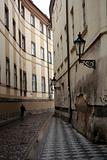 Walking down Prague Street