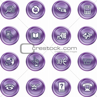 Internet or Computing Icon Set