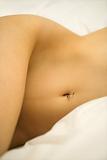 Nude female body.