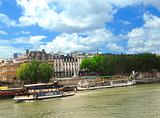Boats on Seine