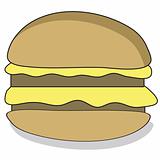 Cartoon Beefburger