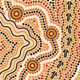 Aboriginal style background