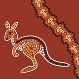 Aboriginal style background