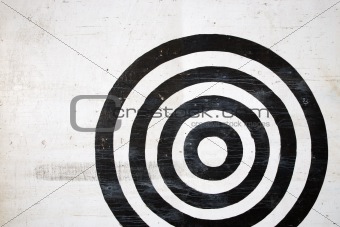 Bullseye target.