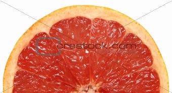 Grapefruit half