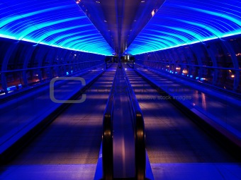 The moving walkway