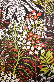 Vintage fabric detail.