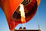 Gas burner of a hot air balloon