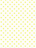 Vector Eps8  White Background with Yellow Polka Dots