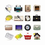 online business icon set
