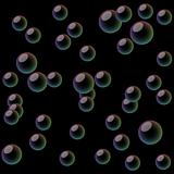 Dark soap bubbles
