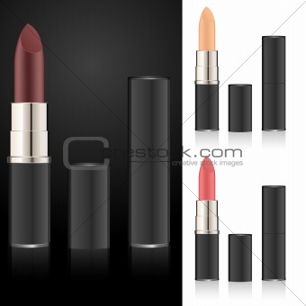 Vector lipsticks