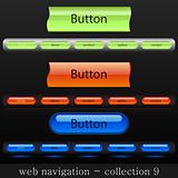 Vector buttons for web