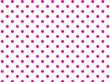 Vector Eps8  White Background with Pink Polka Dots